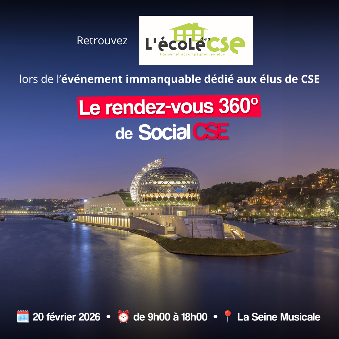 Workshop des CSE &agrave; la Seine Musicale le 20 f&eacute;vrier !